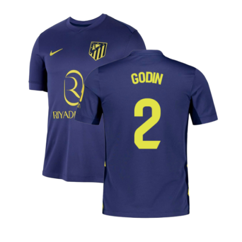 2025-2026 Atletico Madrid Away Shirt (Godin 2)