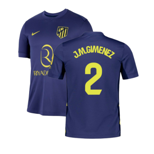 2025-2026 Atletico Madrid Away Shirt (J.M.Gimenez 2)