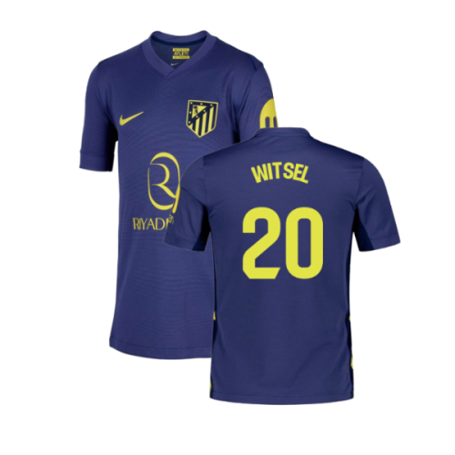 2025-2026 Atletico Madrid Away Shirt (Kids) (Witsel 20)