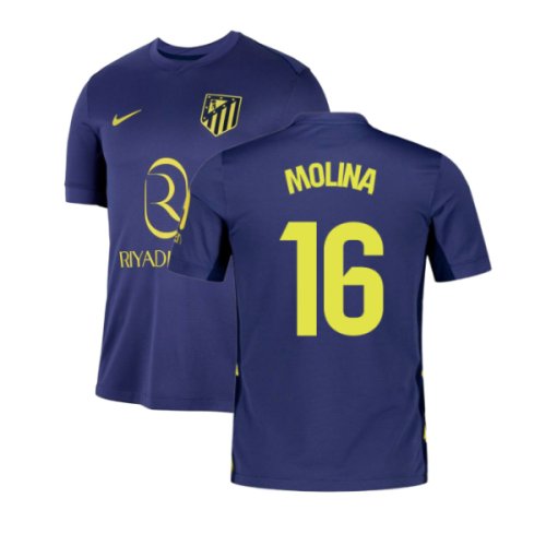 2025-2026 Atletico Madrid Away Shirt (Molina 16)