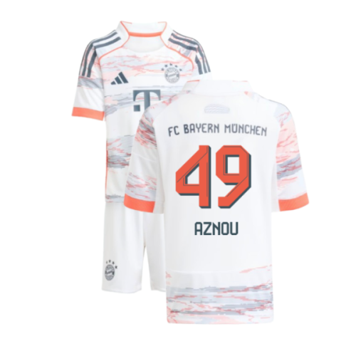 2025-2026 Bayern Munich Away Mini Kit (Aznou 49)
