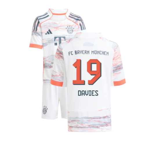 2025-2026 Bayern Munich Away Mini Kit (Davies 19)