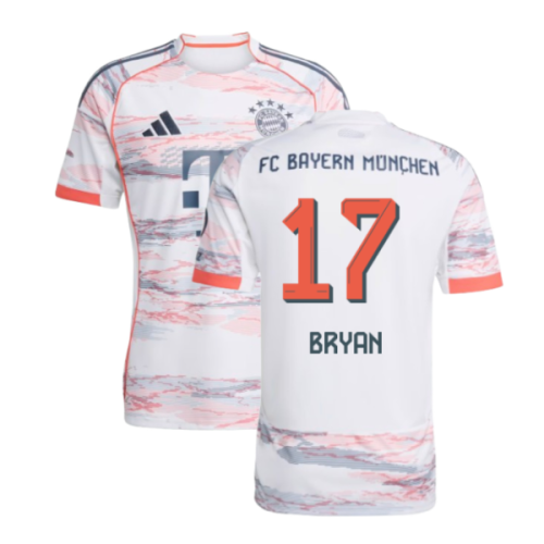 2025-2026 Bayern Munich Away Shirt (Bryan 17)