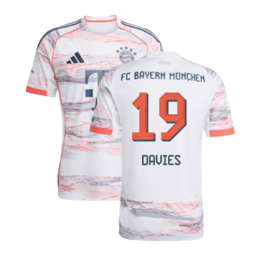 2025-2026 Bayern Munich Away Shirt (Davies 19)