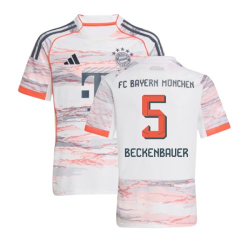 2025-2026 Bayern Munich Away Shirt (Kids) (Beckenbauer 5)