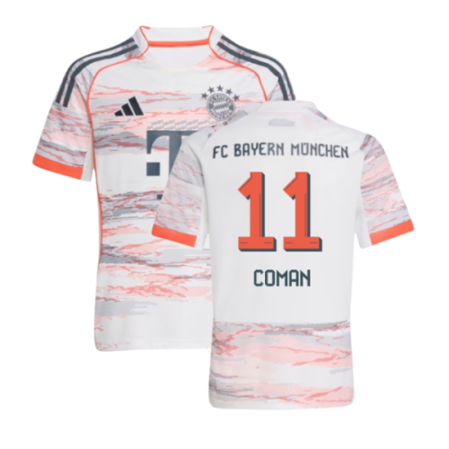 2025-2026 Bayern Munich Away Shirt (Kids) (Coman 11)