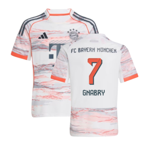 2025-2026 Bayern Munich Away Shirt (Kids) (Gnabry 7)