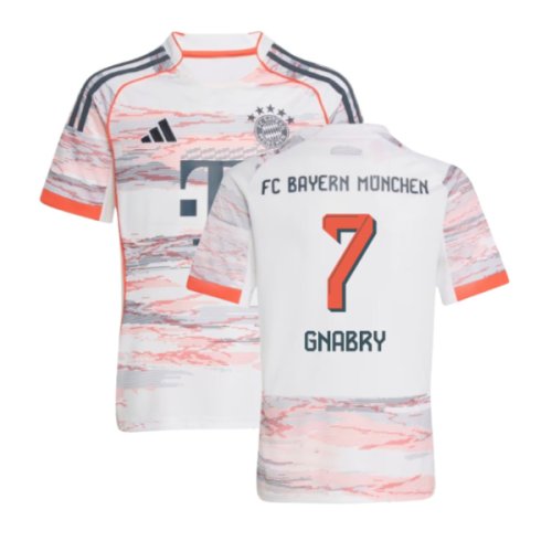 2025-2026 Bayern Munich Away Shirt (Kids) (Gnabry 7)