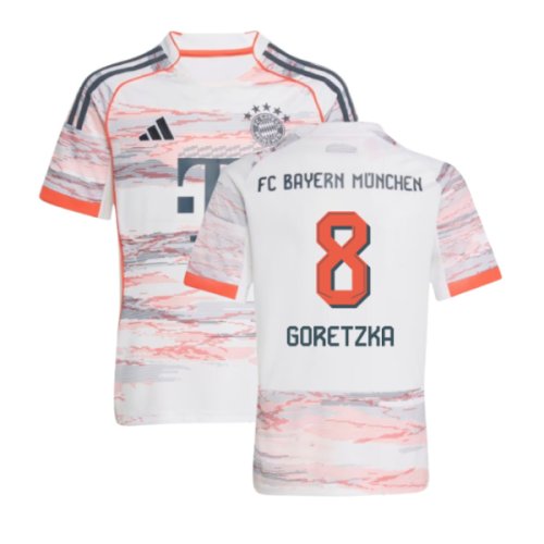 2025-2026 Bayern Munich Away Shirt (Kids) (Goretzka 8)