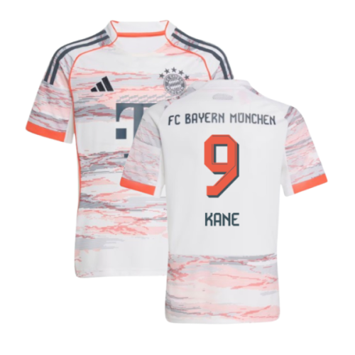 2025-2026 Bayern Munich Away Shirt (Kids) (Kane 9)