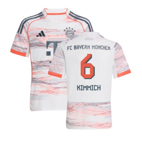 2025-2026 Bayern Munich Away Shirt (Kids) (Kimmich 6)