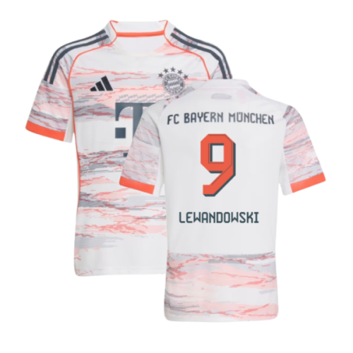 2025-2026 Bayern Munich Away Shirt (Kids) (Lewandowski 9)