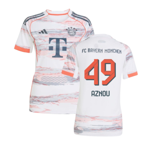 2025-2026 Bayern Munich Away Shirt (Womens) (Aznou 49)