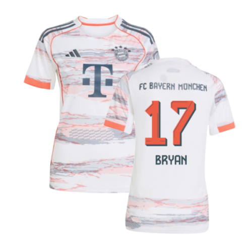 2025-2026 Bayern Munich Away Shirt (Womens) (Bryan 17)