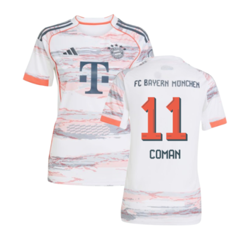 2025-2026 Bayern Munich Away Shirt (Womens) (Coman 11)