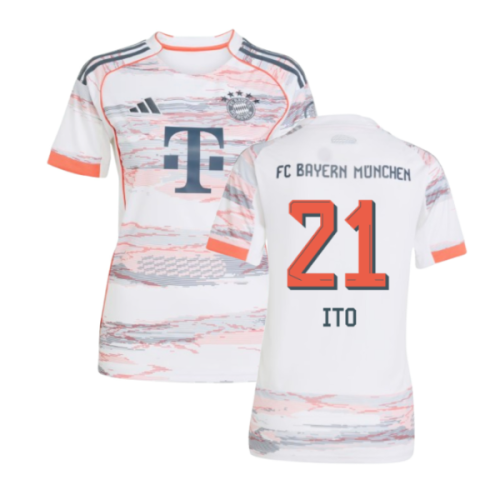 2025-2026 Bayern Munich Away Shirt (Womens) (Ito 21)