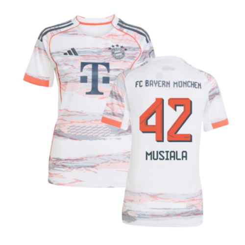 2025-2026 Bayern Munich Away Shirt (Womens) (Musiala 42)