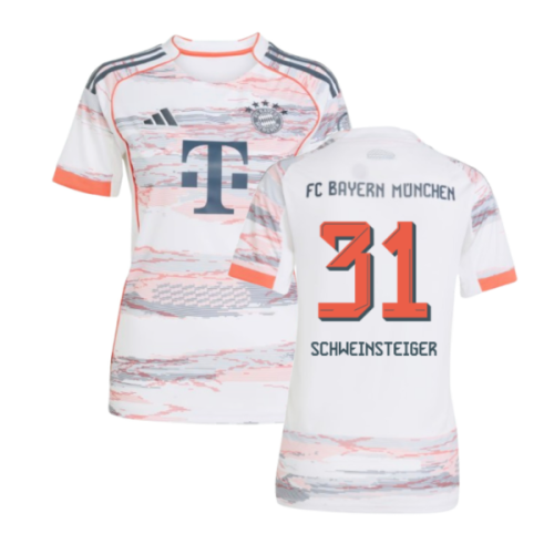 2025-2026 Bayern Munich Away Shirt (Womens) (Schweinsteiger 31)