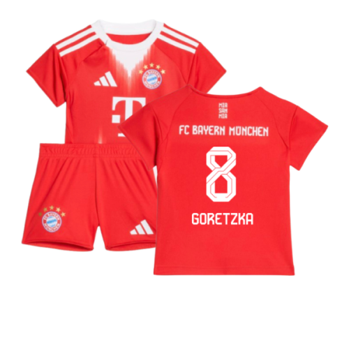 2025-2026 Bayern Munich Home Baby Kit (Goretzka 8)