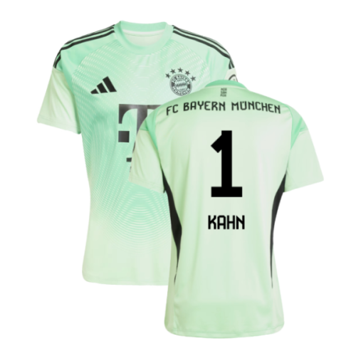2025-2026 Bayern Munich Home Goalkeeper Shirt (Glory Mint) (Kahn 1)