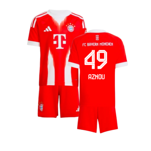 2025-2026 Bayern Munich Home Mini Kit (Aznou 49)