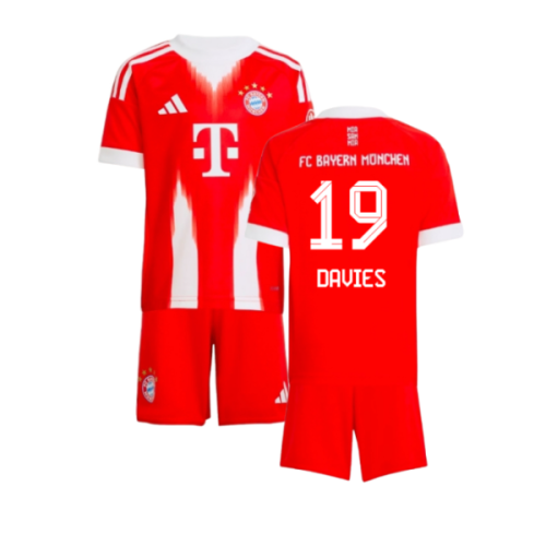 2025-2026 Bayern Munich Home Mini Kit (Davies 19)