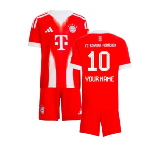 2025-2026 Bayern Munich Home Mini Kit (Your Name)
