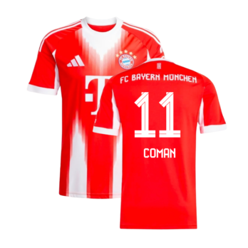 2025-2026 Bayern Munich Home Shirt (Coman 11)