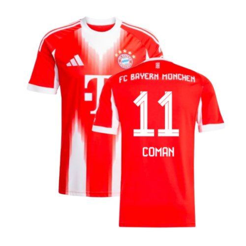 2025-2026 Bayern Munich Home Shirt (Coman 11)