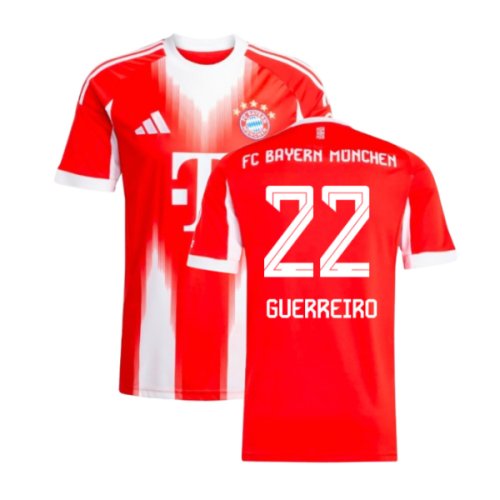 2025-2026 Bayern Munich Home Shirt (Guerreiro 22)