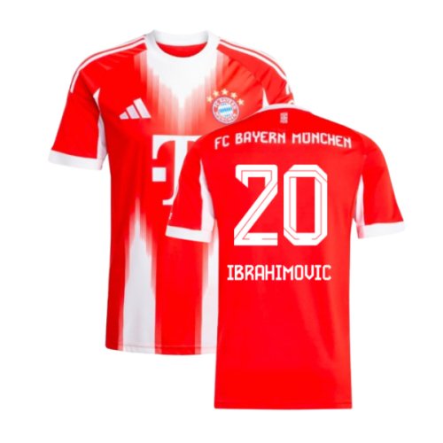 2025-2026 Bayern Munich Home Shirt (Ibrahimovic 20)