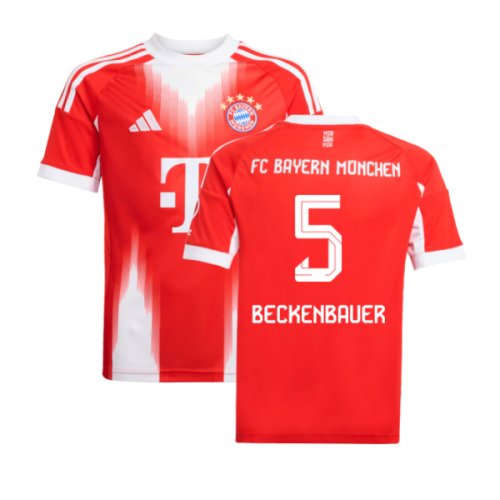 2025-2026 Bayern Munich Home Shirt (Kids) (Beckenbauer 5)