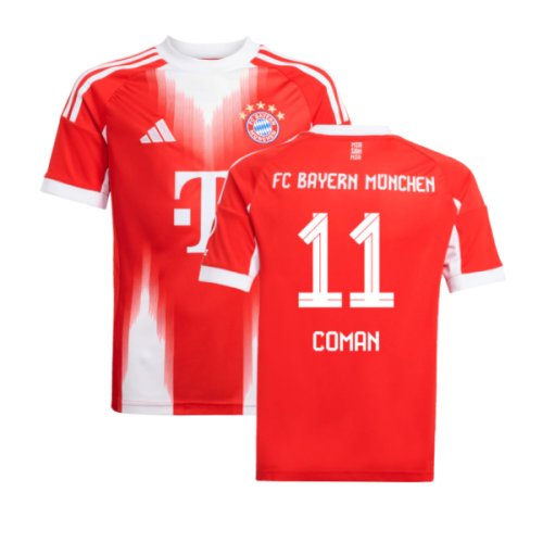 2025-2026 Bayern Munich Home Shirt (Kids) (Coman 11)