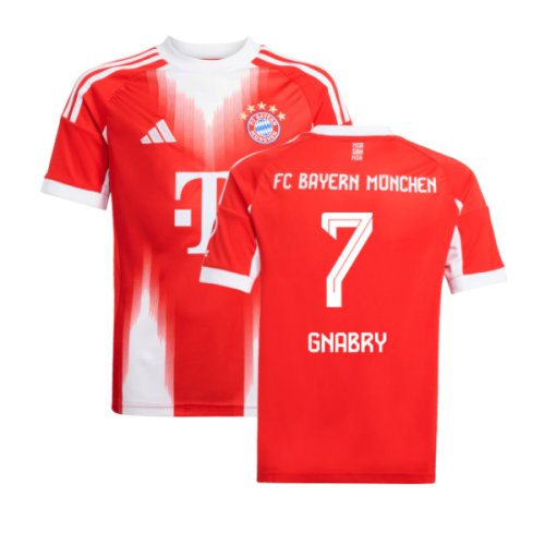 2025-2026 Bayern Munich Home Shirt (Kids) (Gnabry 7)