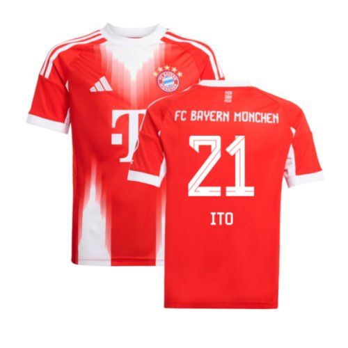 2025-2026 Bayern Munich Home Shirt (Kids) (Ito 21)
