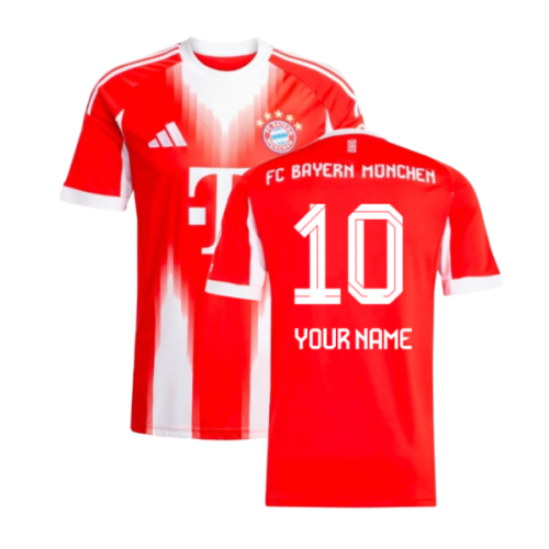 2025-2026 Bayern Munich Home Shirt (Your Name)