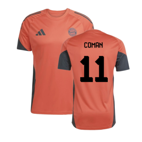2025-2026 Bayern Munich Training Shirt (Easy Coral) (Coman 11)