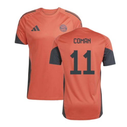 2025-2026 Bayern Munich Training Shirt (Easy Coral) (Coman 11)