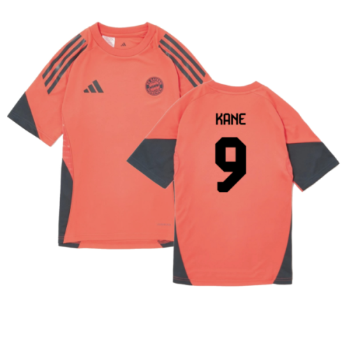 2025-2026 Bayern Munich Training Shirt (Easy Coral) - Kids (Kane 9)