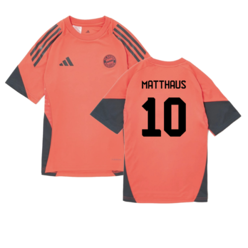 2025-2026 Bayern Munich Training Shirt (Easy Coral) - Kids (Matthaus 10)