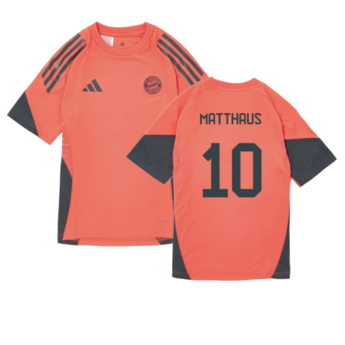 2025-2026 Bayern Munich Training Shirt (Easy Coral) - Kids (Matthaus 10)