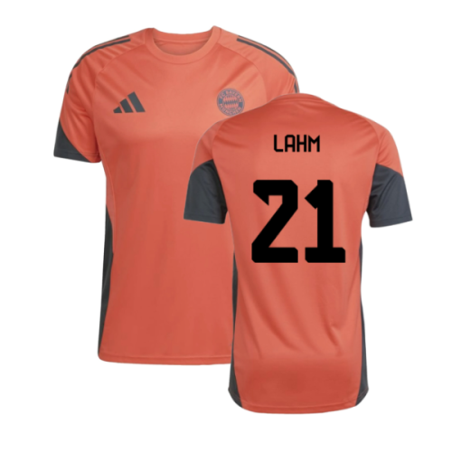 2025-2026 Bayern Munich Training Shirt (Easy Coral) (Lahm 21)