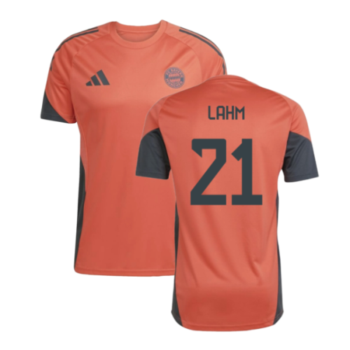 2025-2026 Bayern Munich Training Shirt (Easy Coral) (Lahm 21)