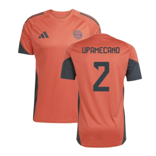 2025-2026 Bayern Munich Training Shirt (Easy Coral) (Upamecano 2)