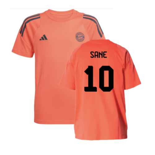 2025-2026 Bayern Munich Training Tee (Easy Coral) - Kids (Sane 10)