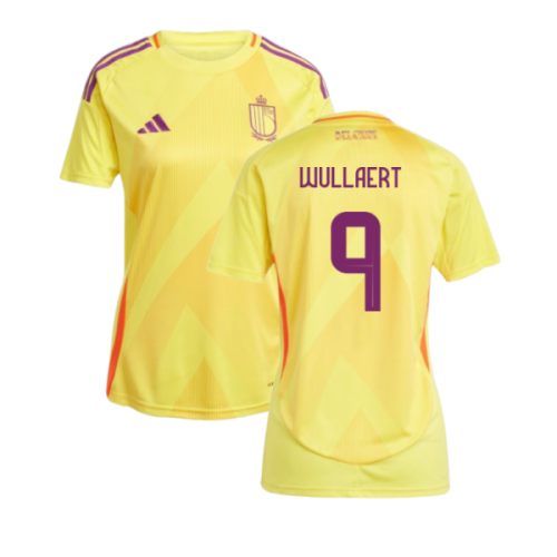 2025-2026 Belgium Womens Team Away Shirt (Ladies) (Wullaert 9)