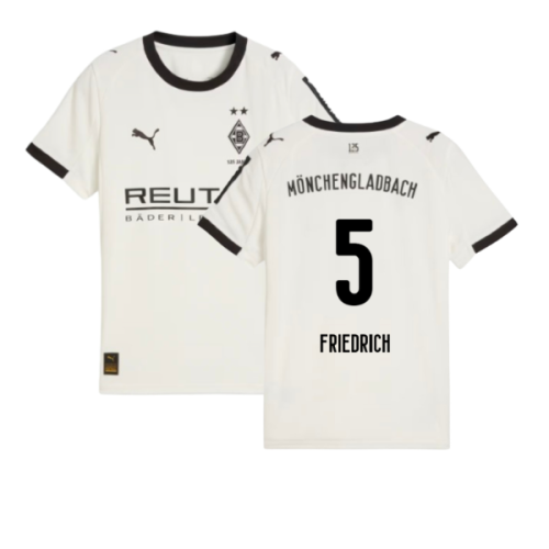 2025-2026 Borussia MGB Home Shirt (Kids) (Friedrich 5)