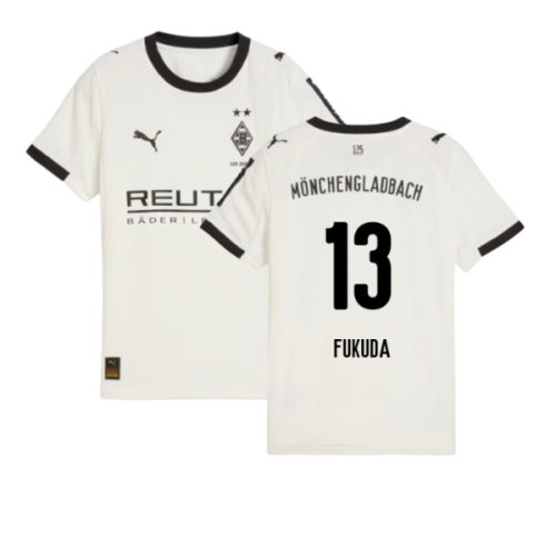 2025-2026 Borussia MGB Home Shirt (Kids) (Fukuda 13)