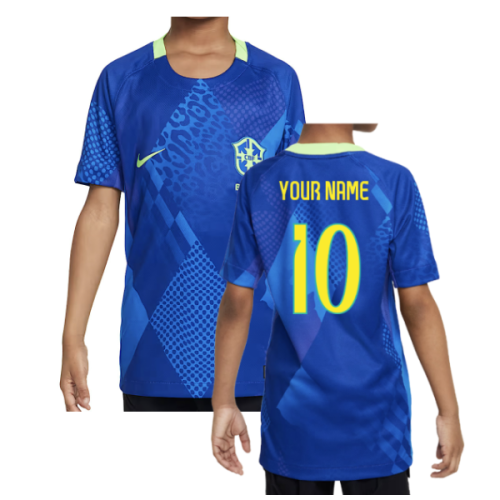 2025-2026 Brazil Womens Team Away Shirt (Kids) (Your Name)