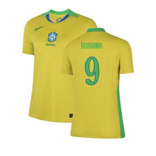 2025-2026 Brazil Womens Team Home Shirt (Ladies) (Adriana 9)
